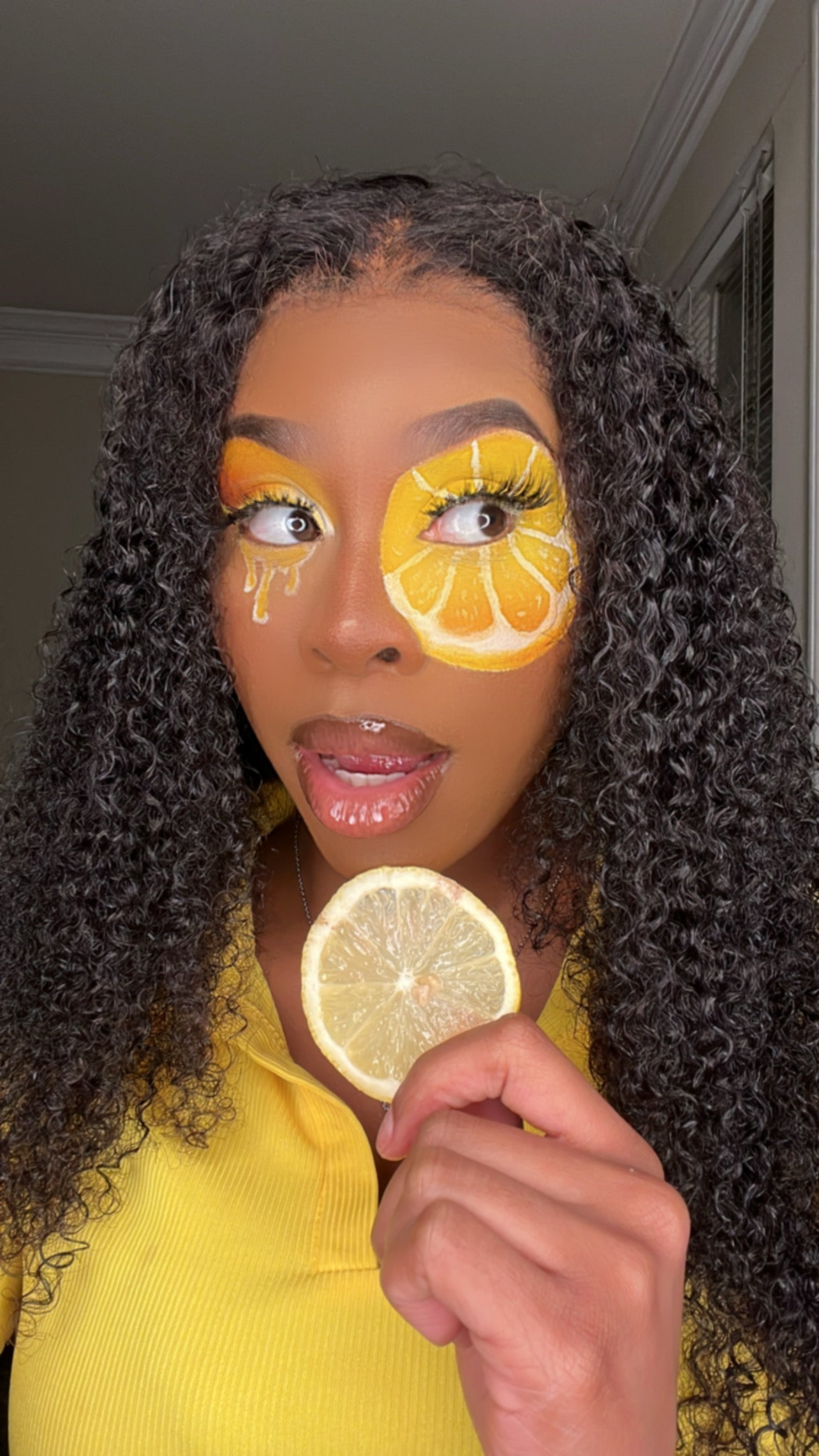 BELIEVE IN HAIR "Joanna" Kinky Curly Lace Front pre-plucked wig