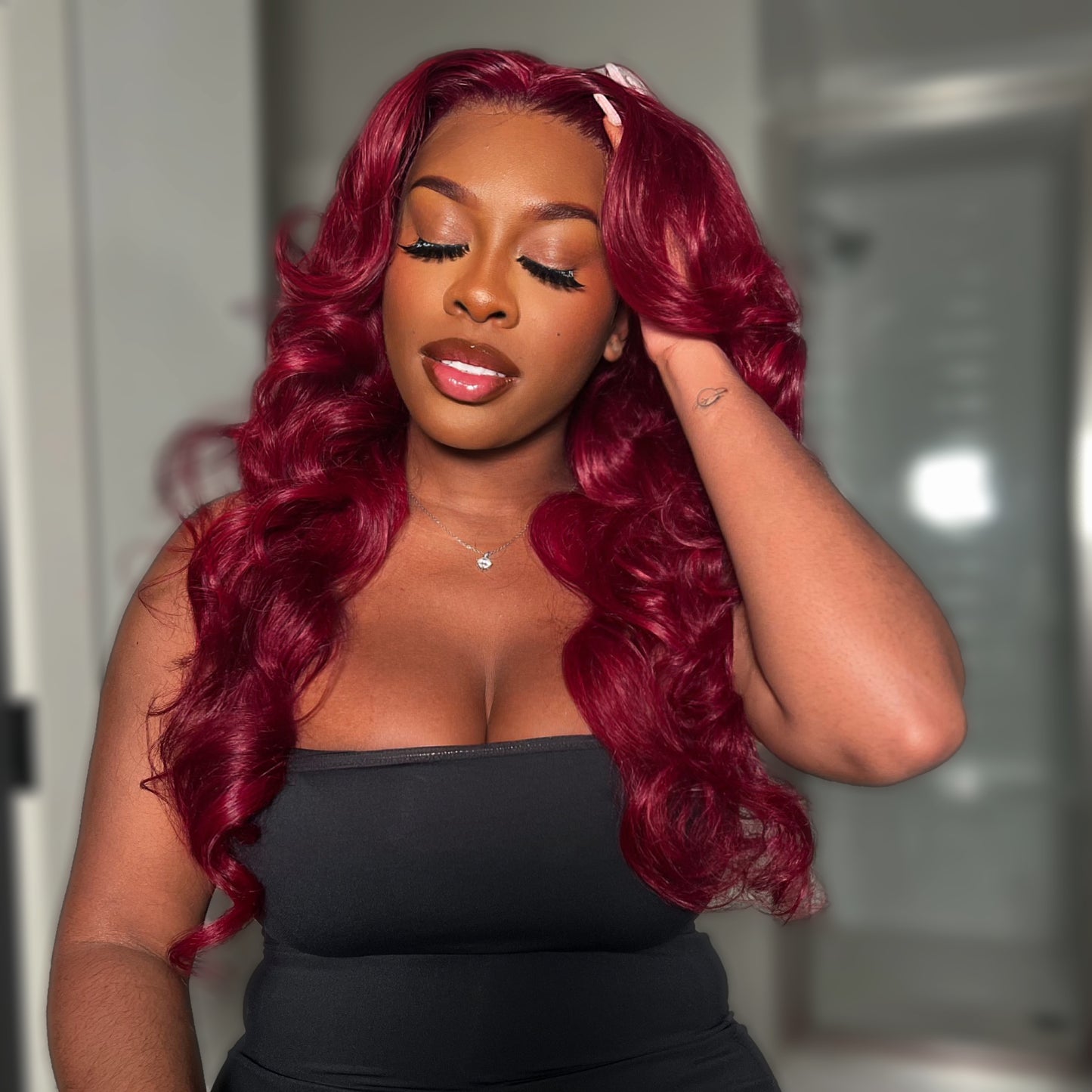 BELIEVE IN HAIR "ROSA" ROUGE BODYWAVE 100% HUMAN BRAZILIAN HAIR