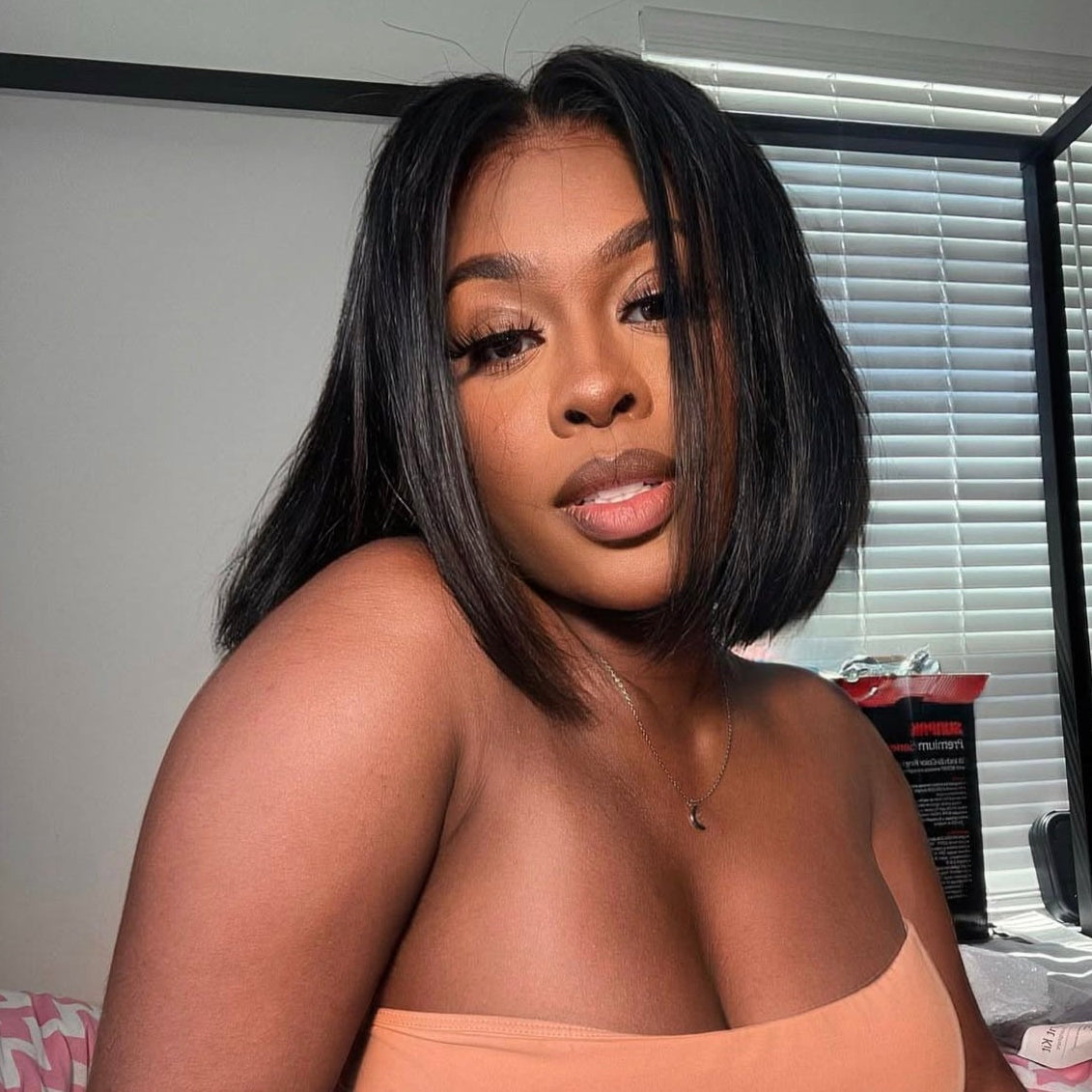 12IN BOB 7X5 180% density Transparent lace glueless