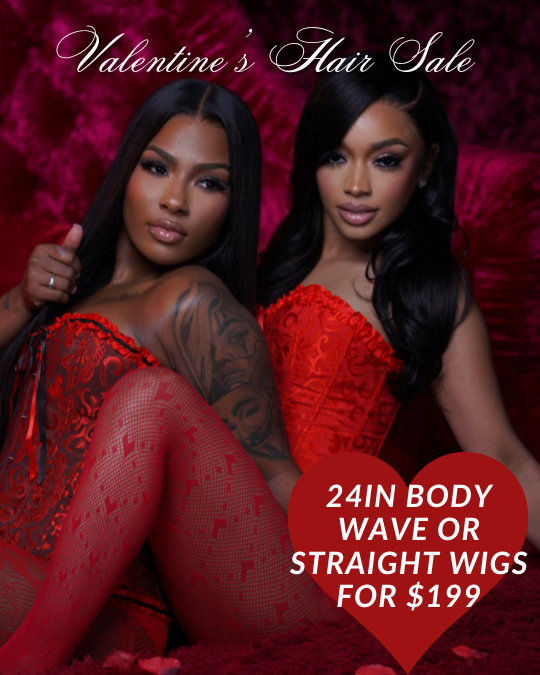V-Day 24in straight or Bodywave sale!