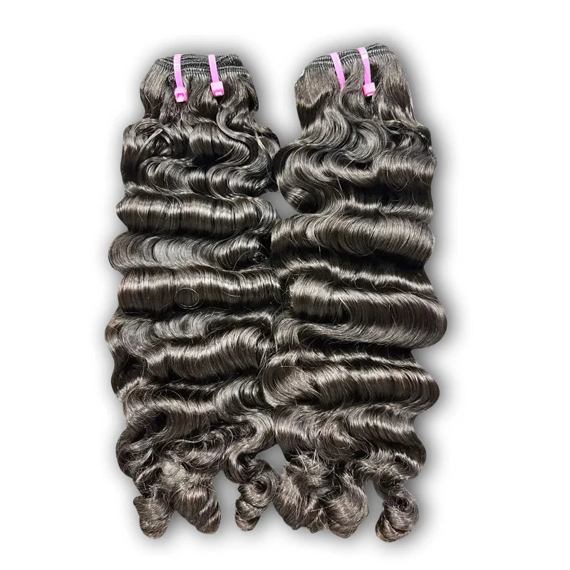 Burmese Curly "STYLED" BUNDLES (Wash Tested)