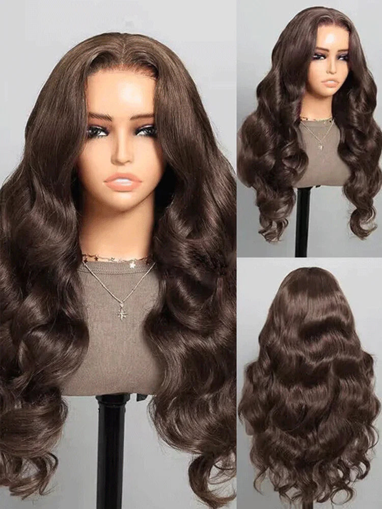 Fall sale Chocolate brown layered bodywave