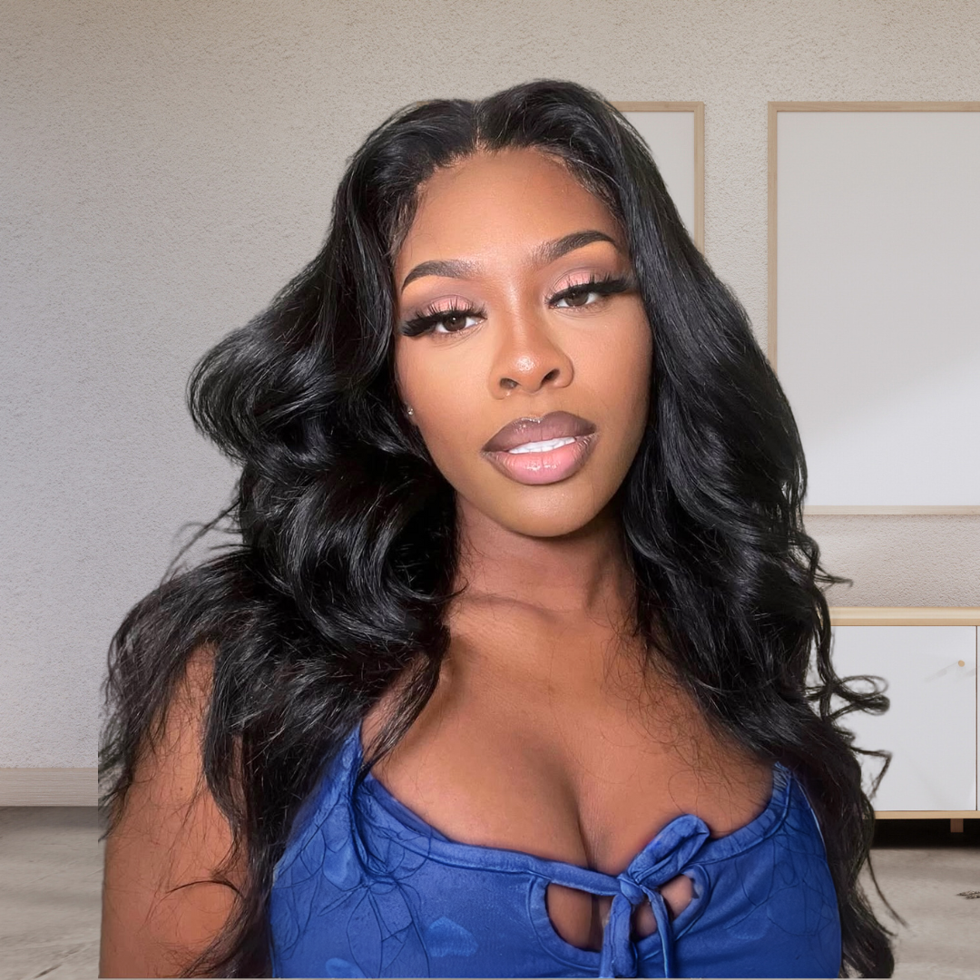 Fall sale 7x5 Body wave glueless transparent lace wig