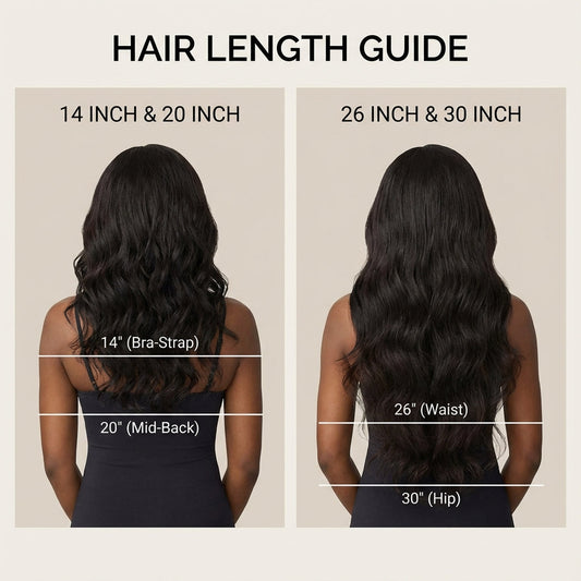 Length Check: A Visual Guide to Where 20" vs 30" Actually Falls