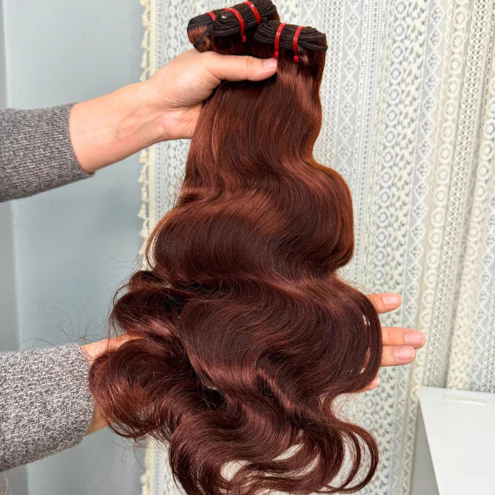 Chestnut Brown 100% Virgin Human Hair