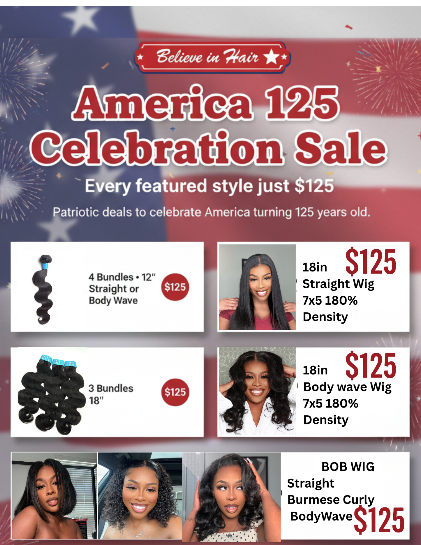 $125 SALE!!!