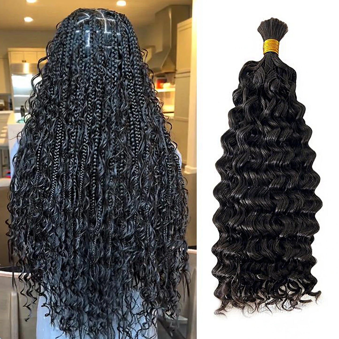 Bulk Braiding hair (Not divided)