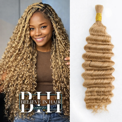 Blonde Bulk Braiding hair (Not divided)