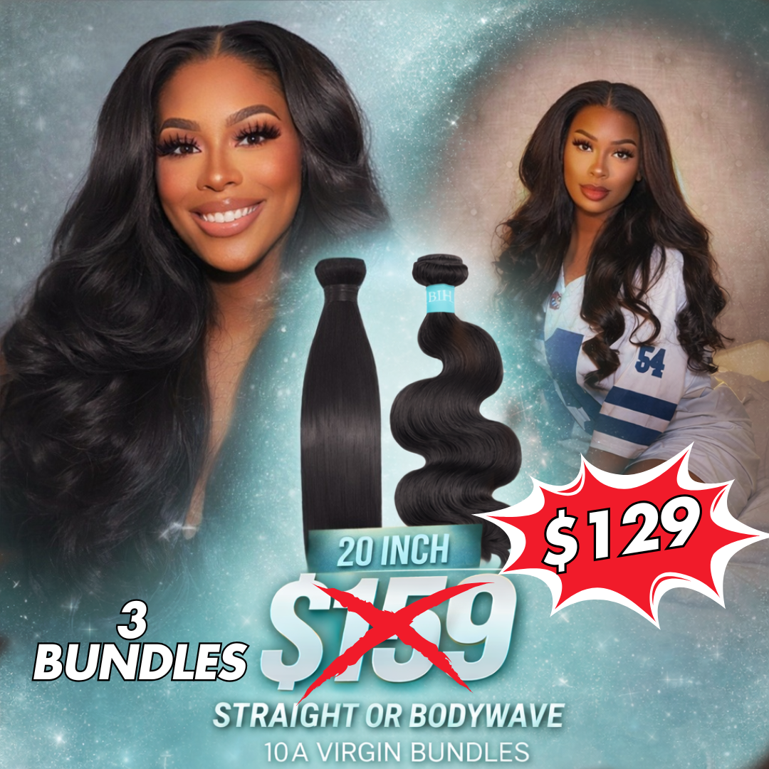 $129 (3) Bundles 20in (2)Textures
