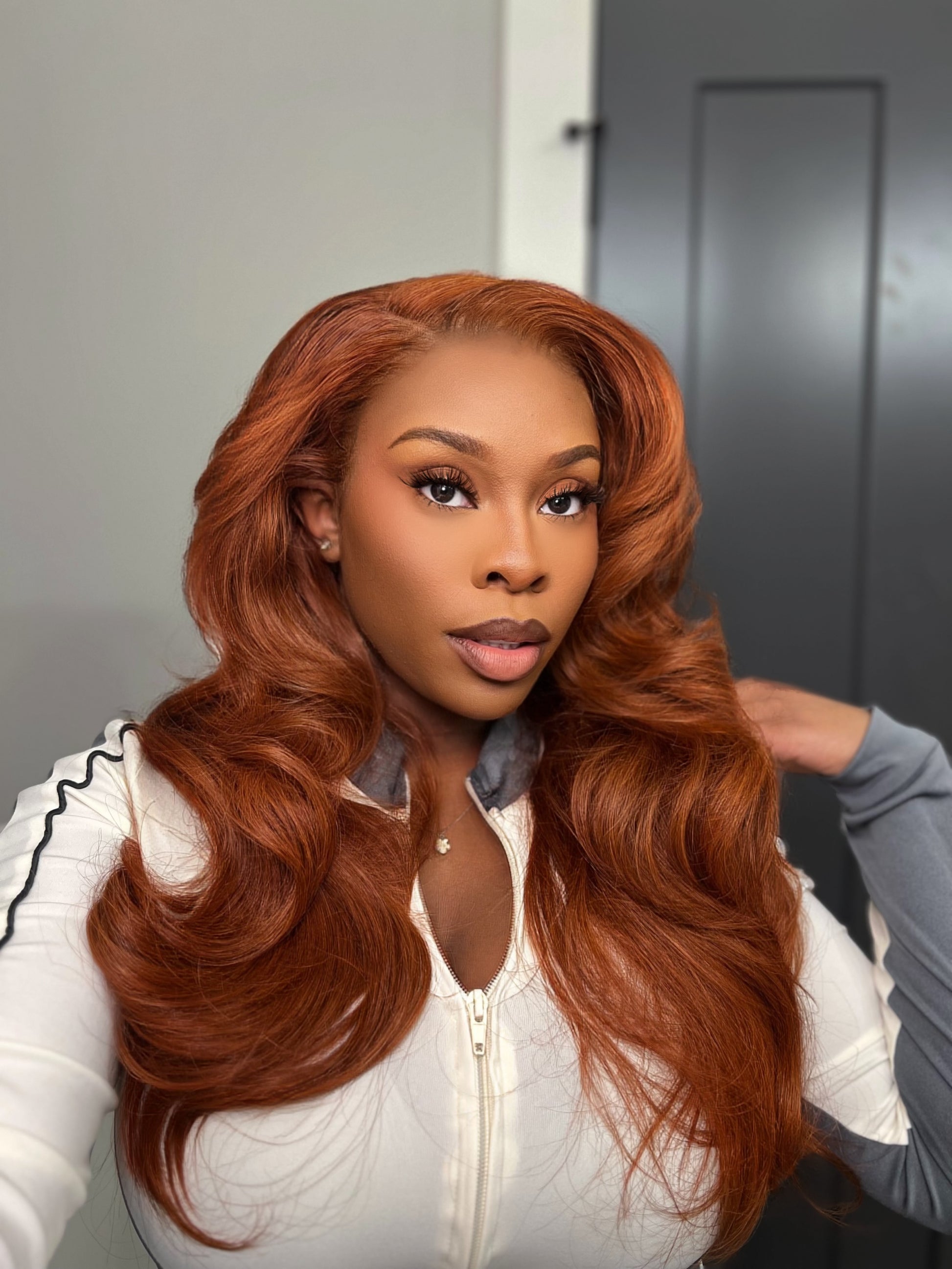 'Raven" Ginger body wave wig - Believe In Hair