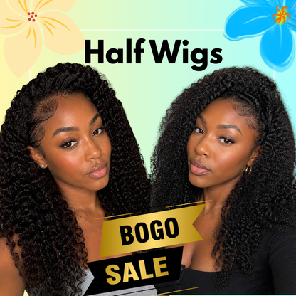 BOGO Half Wigs (3 textures)