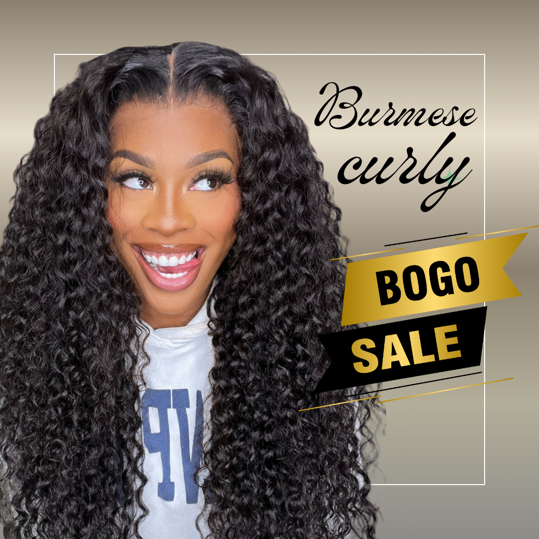 BURMESE CURLY BOGO 7x5 HD LACE 180%