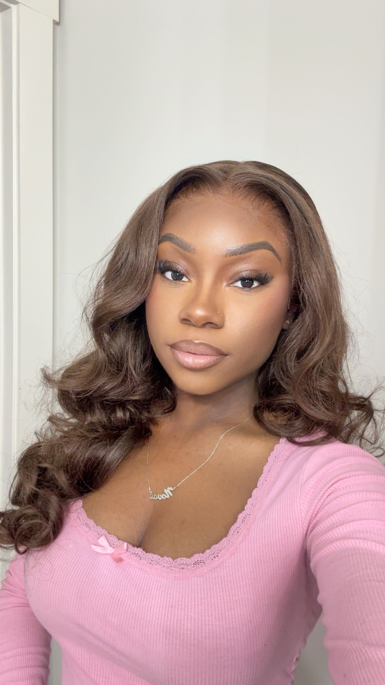 "Novae" Chocolate brown Bodywave