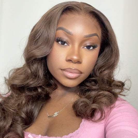 "Novae" Chocolate brown Bodywave