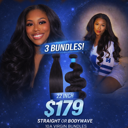 $179 (3) Bundles 22 in (3)Textures